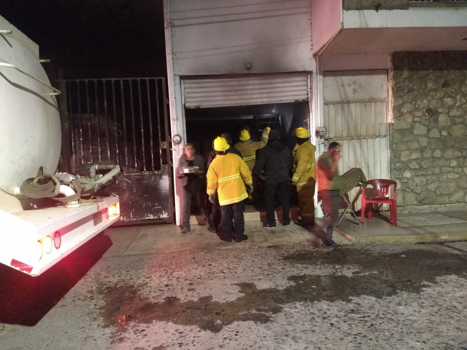Se incendia una fondita en Tuxpan