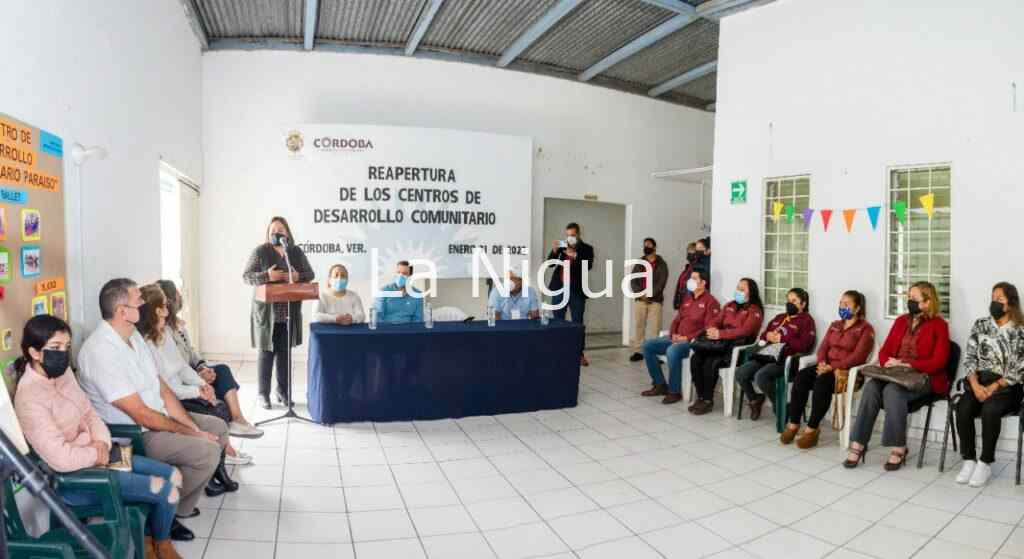 Reabren Centro Comunitario Paraíso para talleres y cursos