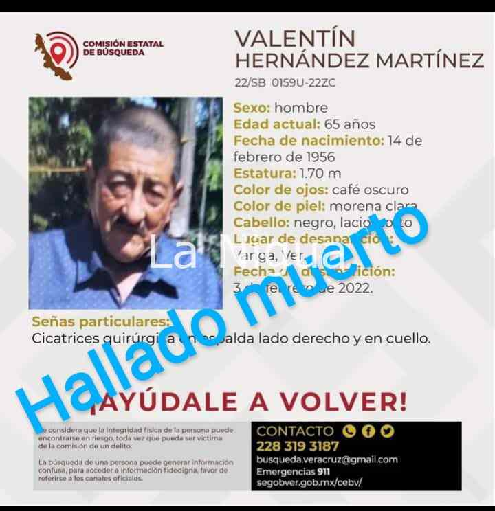 Hallan putrefacto a taxista desaparecido 'La Zacua' 1 img 20220204 wa00367E27524687089078647682.