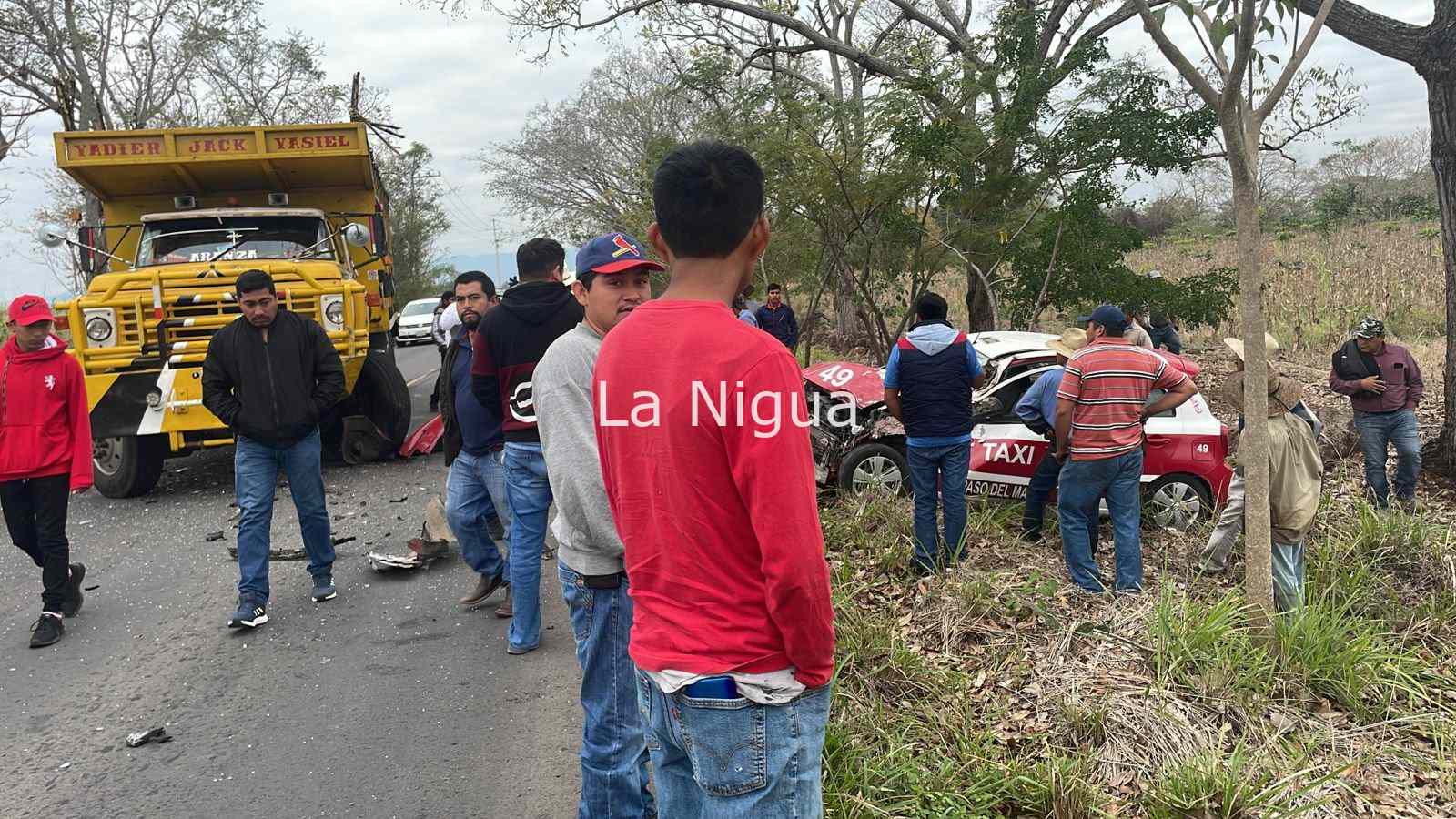Se estampa Taxi contra Cañero: 1 lesionado. 4 img 20220207 wa00727636052968834130050
