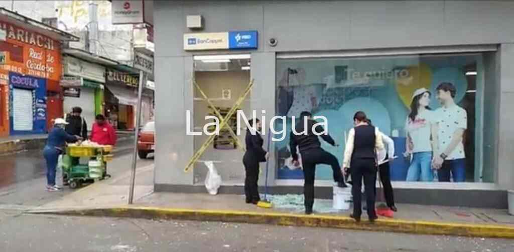 Intentan robar cajero de Bancoppel en Córdoba