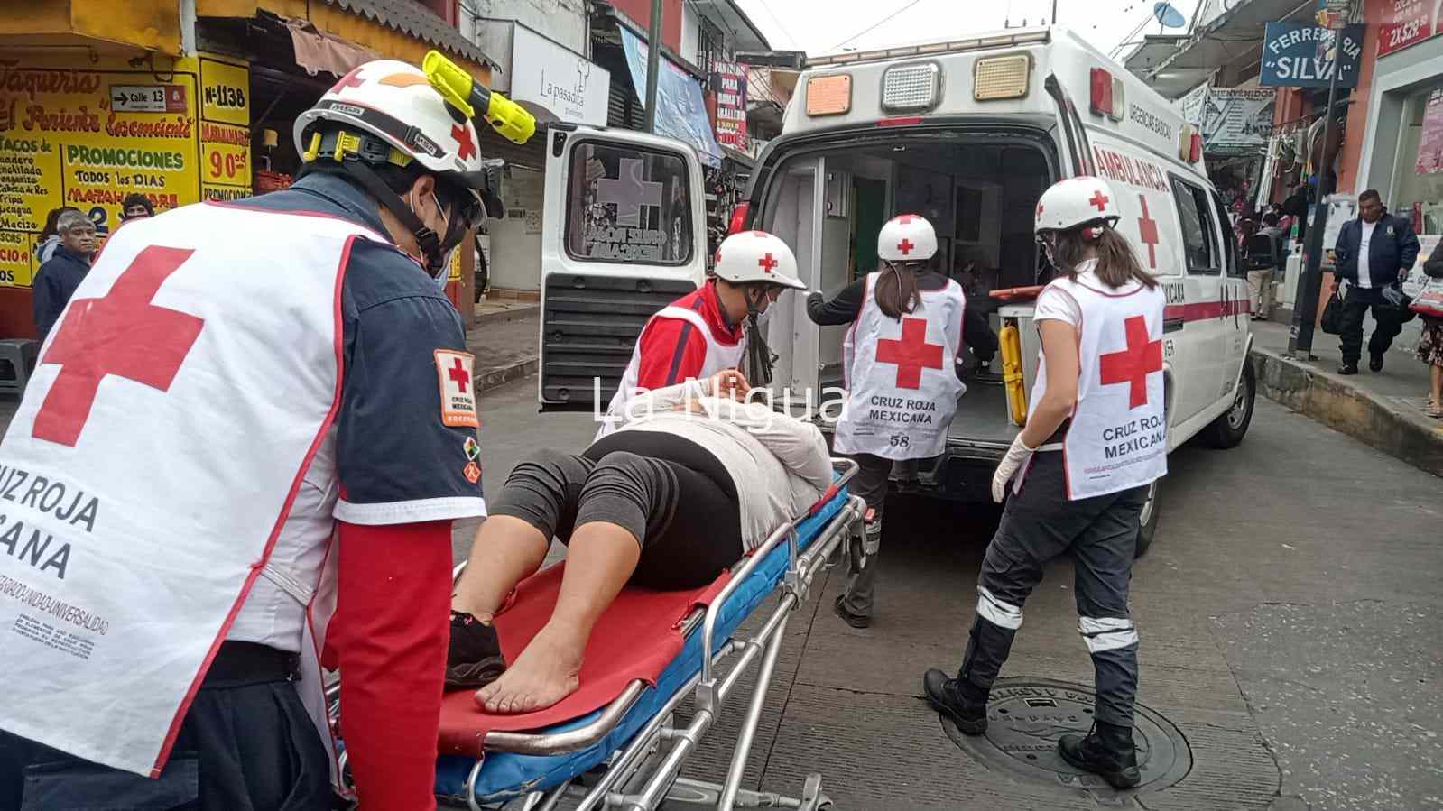 Atropellan a mujer en pleno centro de la ciudad. 2 img 20220214 wa01097554496525519887250