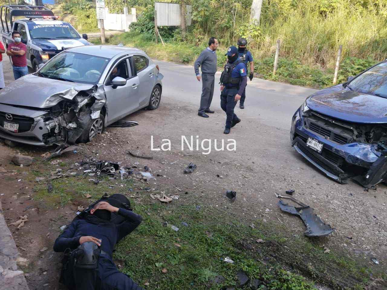 Policía atropellado en la carretera antigua Xalapa-Coatepec 1 img 20220216 wa02014907180956121830843