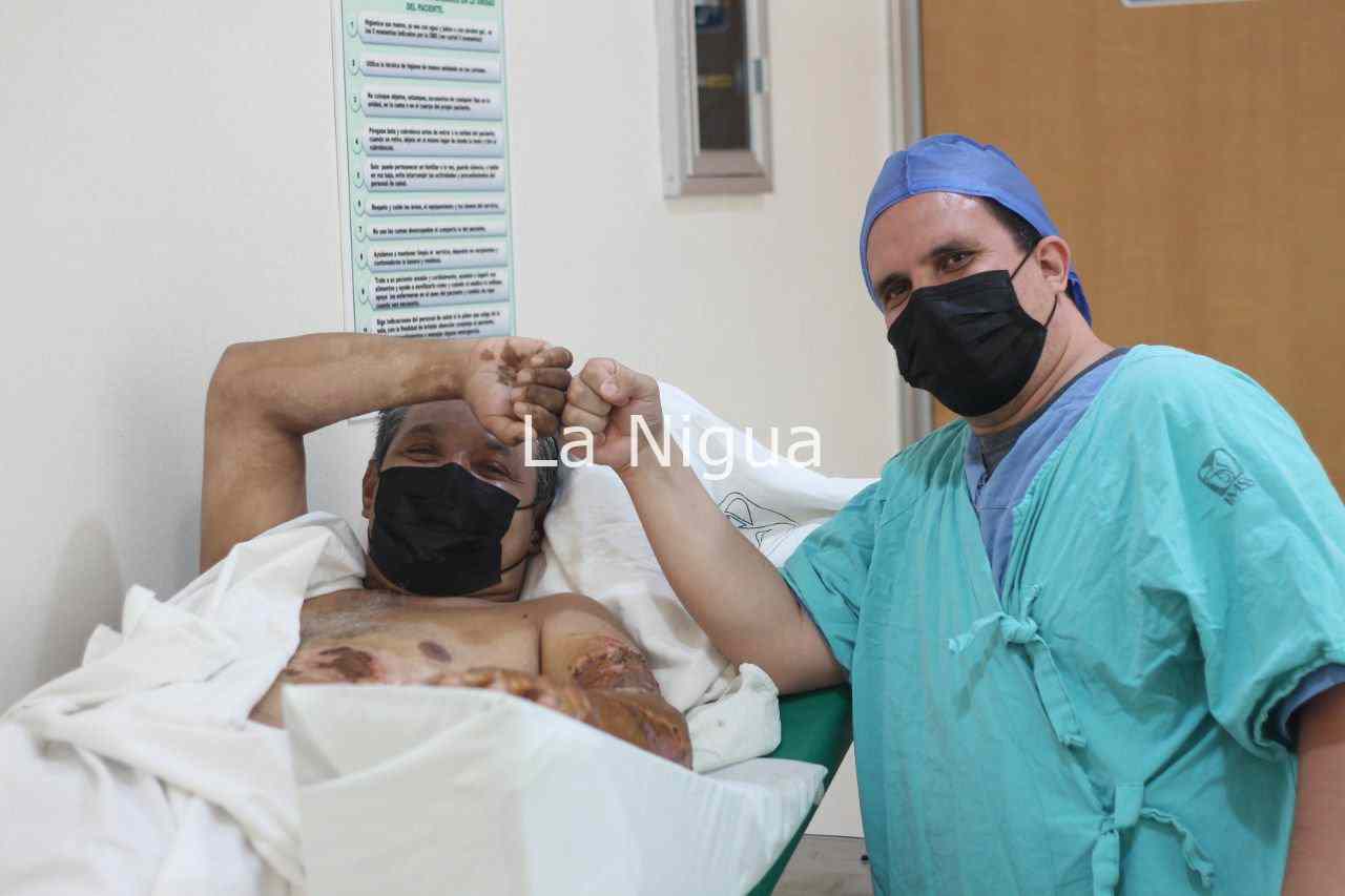 Javier “N”, de 46 años se electrocuta y especialistas de la Unidad de Quemados del IMSS logran salvar su vida 7 img 20220226 wa00081129458825284023572