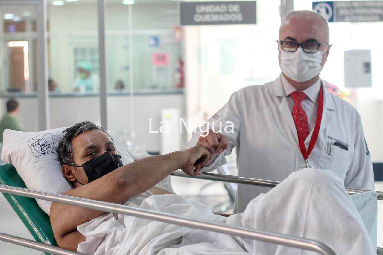 Javier “N”, de 46 años se electrocuta y especialistas de la Unidad de Quemados del IMSS logran salvar su vida 5 img 20220226 wa00102173405169278042044