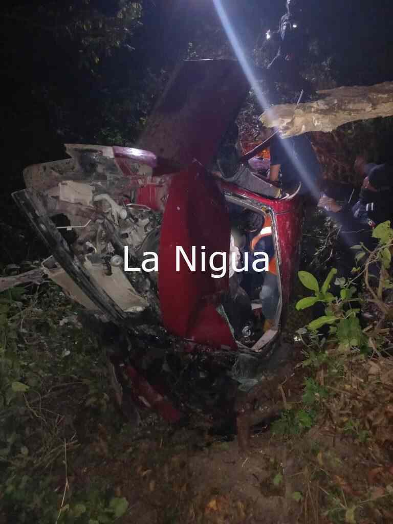 Fátidico accidente en Cazones