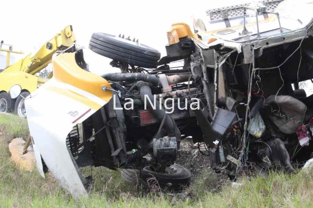 Conductor de Torton muere en voladura