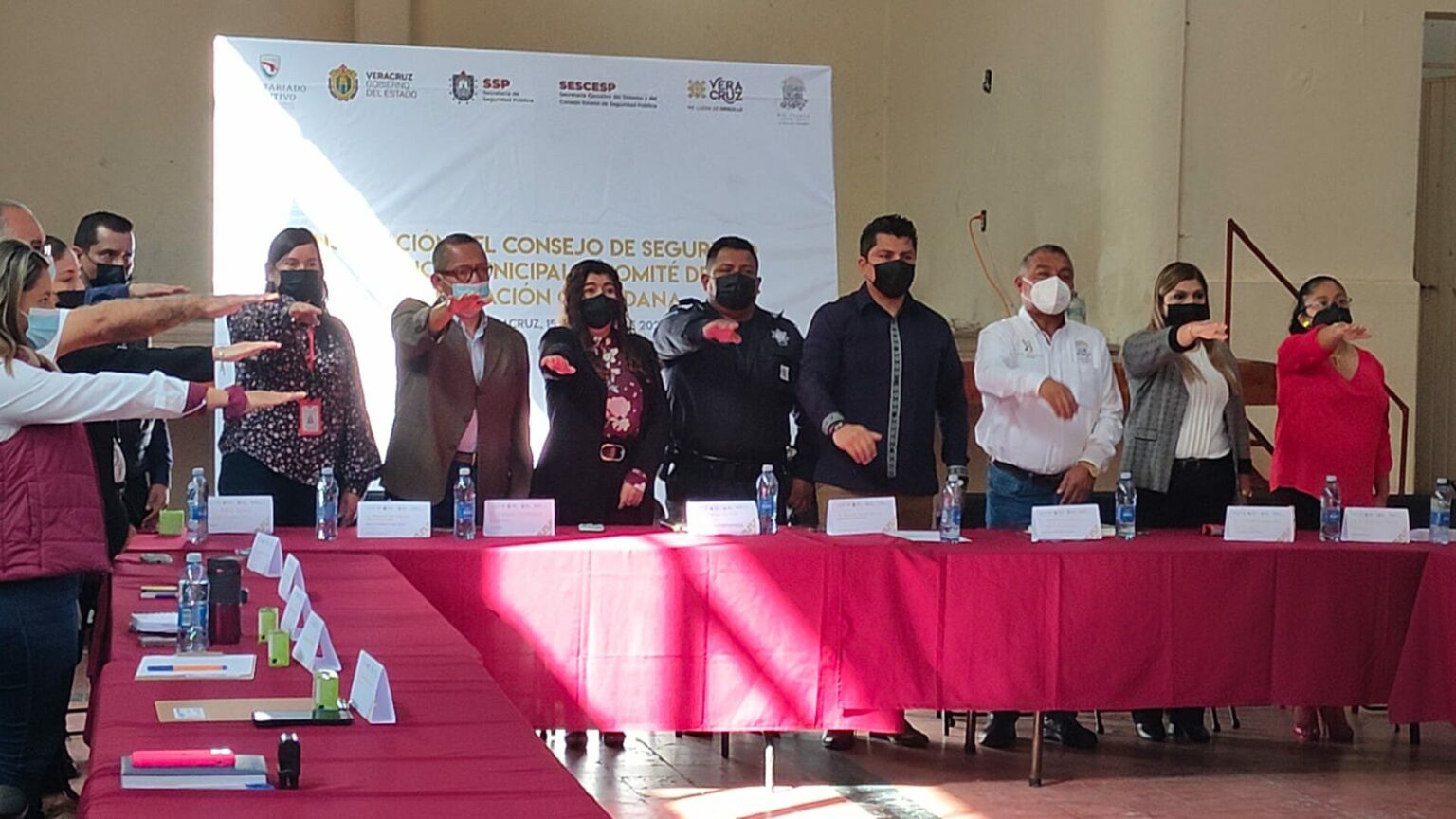 INSTALAN CONSEJO DE SEGURIDAD PÚBLICA MUNICIPAL