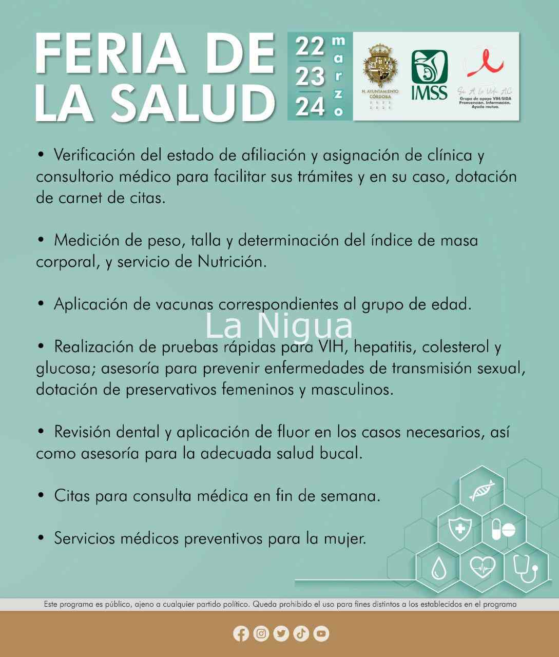 Trabajan de la mano Ayuntamiento, IMSS y “Sí, a la Vida” en Feria de la Salud para atender a cordobeses 1 img 20220321 wa0003127721481186157091