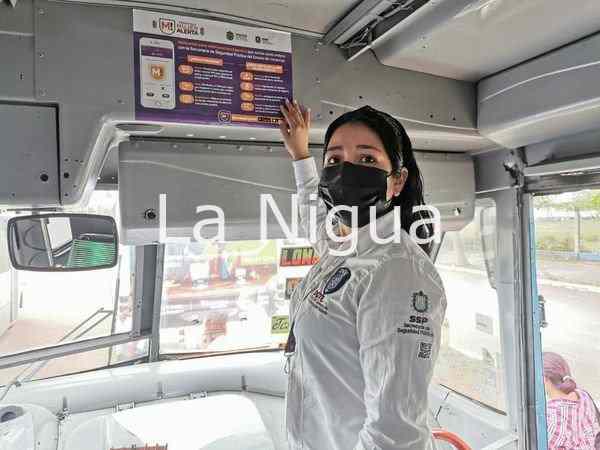 Promueve SSP aplicación “Veracruz Mujer Alerta” entre usuarios del transporte público en Coatzacoalcos 3 img 20220323 wa00895303449232221832898
