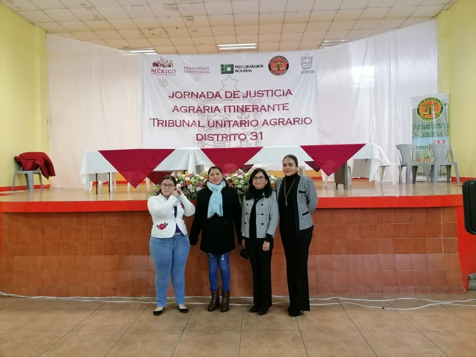 Recibe Fortín Jornada de Justicia Agraria Itinerante Tribunal Unitario Agrario Distrito 31