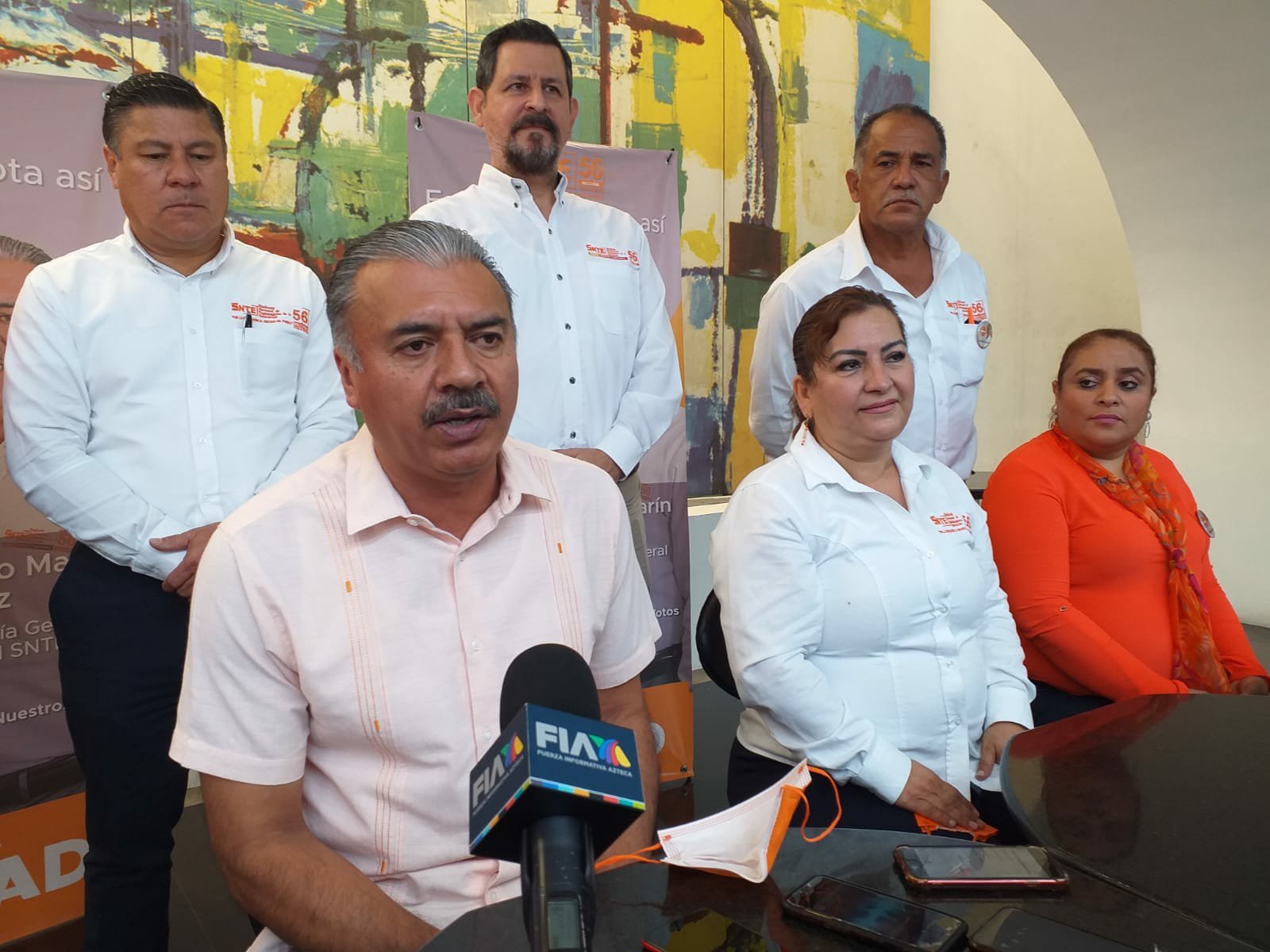 José Reveriano invita a integrantes de la SNTE a vota 3 img 20220331 wa00453081567707915561144