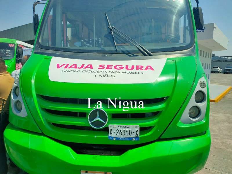 Región Orizaba ya cuenta con transporte seguro para mujeres y niñas. 5 img 20220405