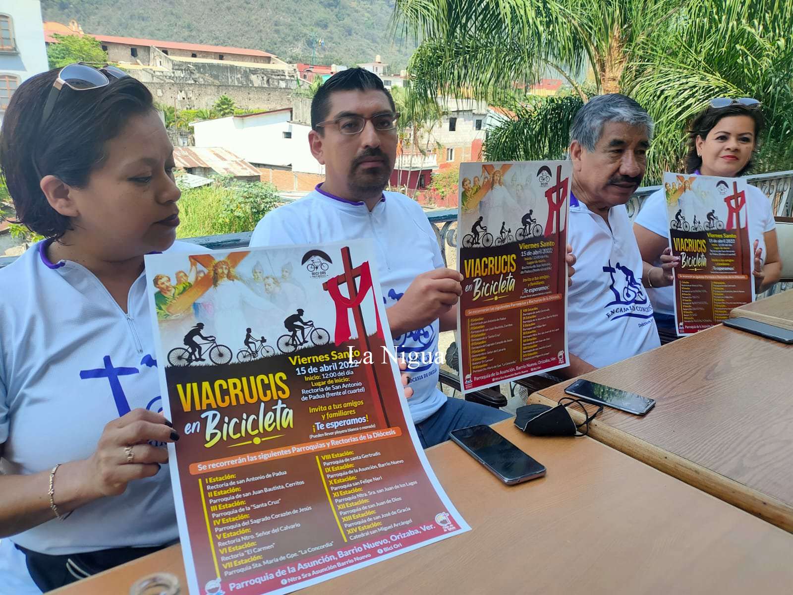 Realizarán viacrucis en bicicleta. 2 img 20220413 wa00634354361474970531363