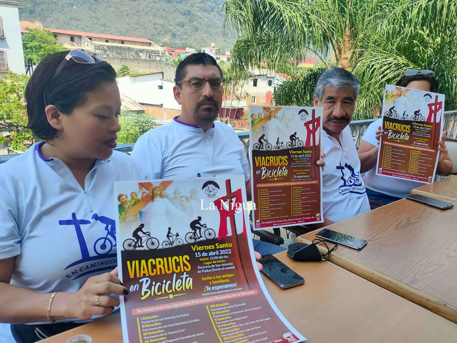 Realizarán viacrucis en bicicleta. 3 img 20220413 wa00642984708026678482882