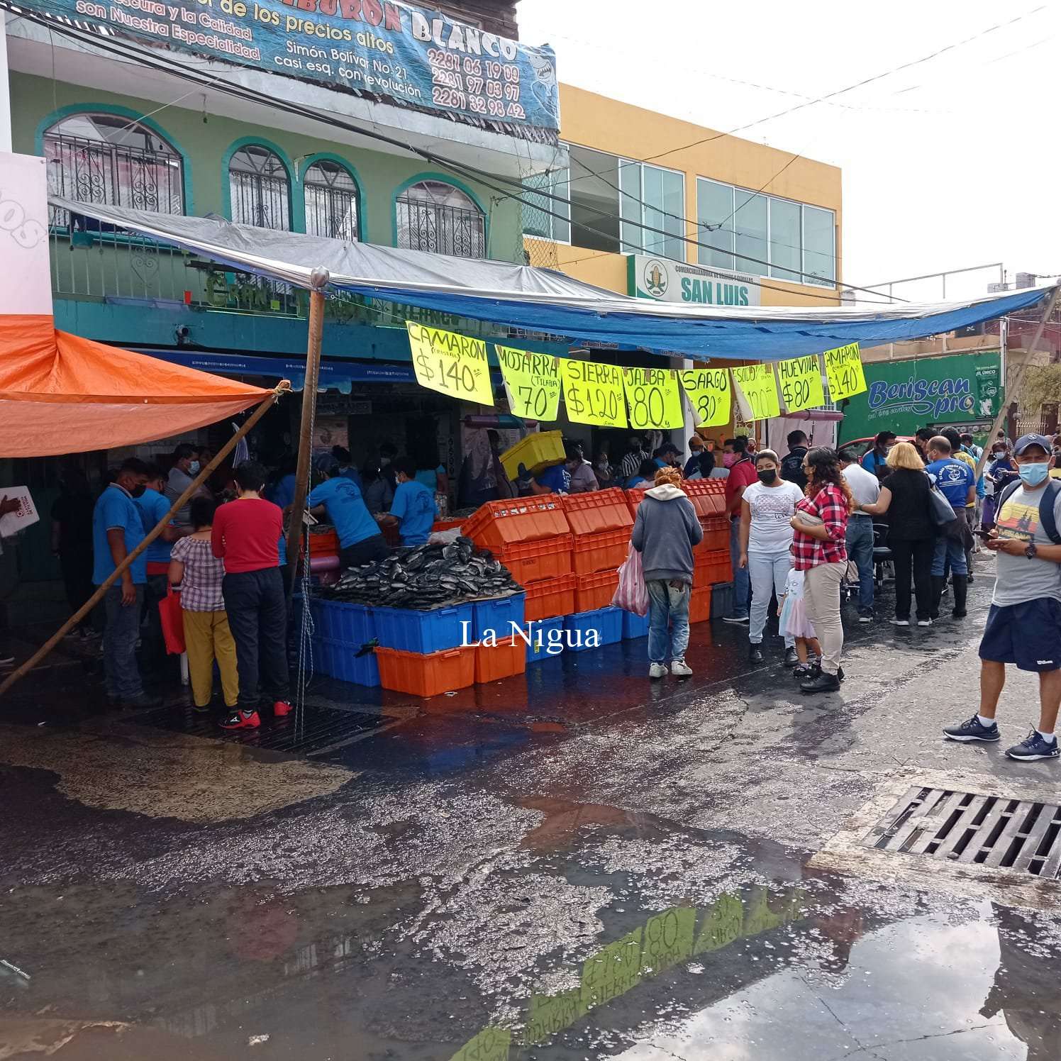 Durante la cuaresma estuvieron bajas las ventas de mariscos 1 img 20220414 wa00094631203870370314285
