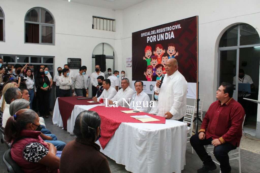 Nombran Oficial infantil del Registro Civil por un Día