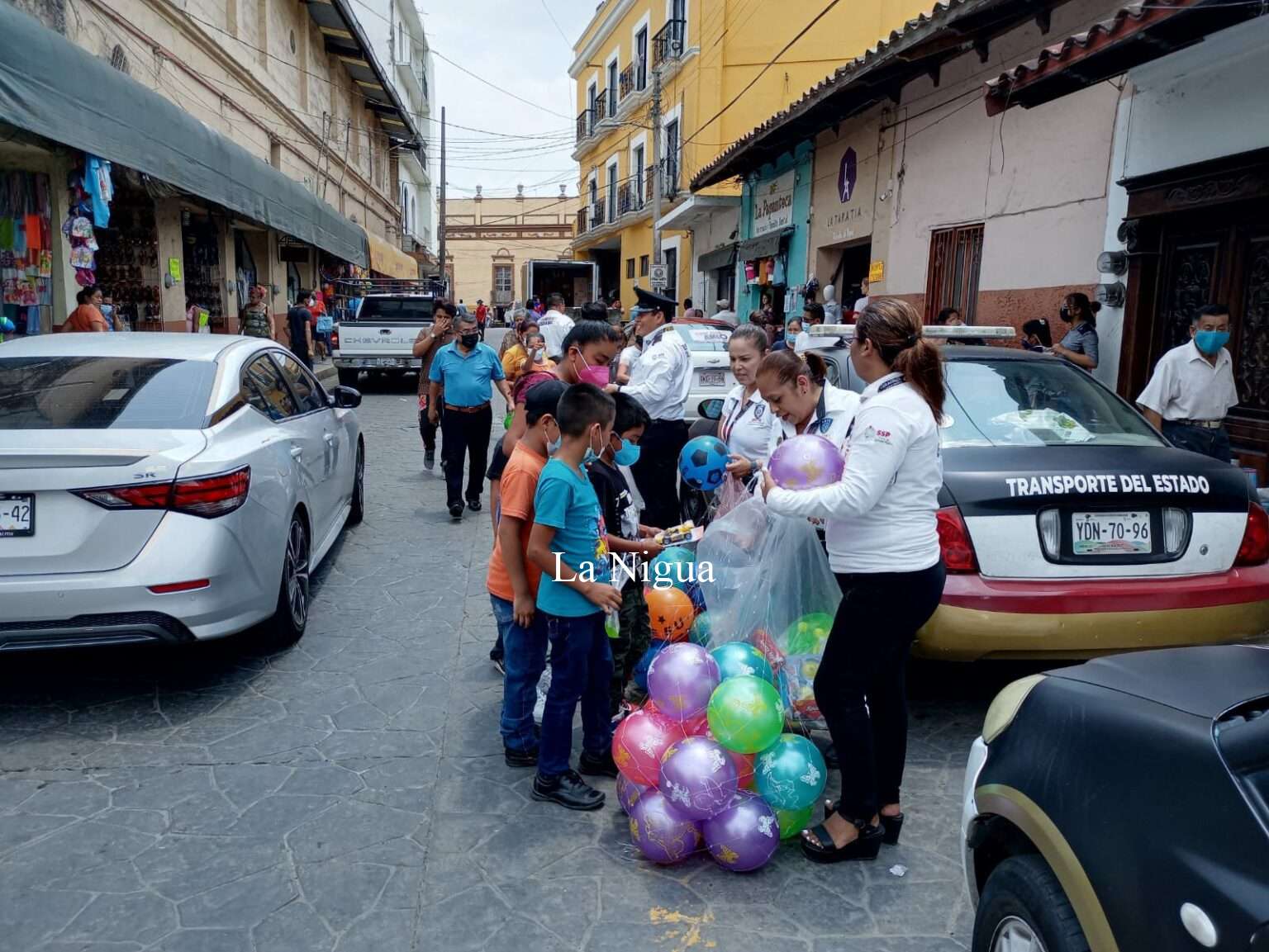 Agasaja Transporte Público, a la niñez de Papantla