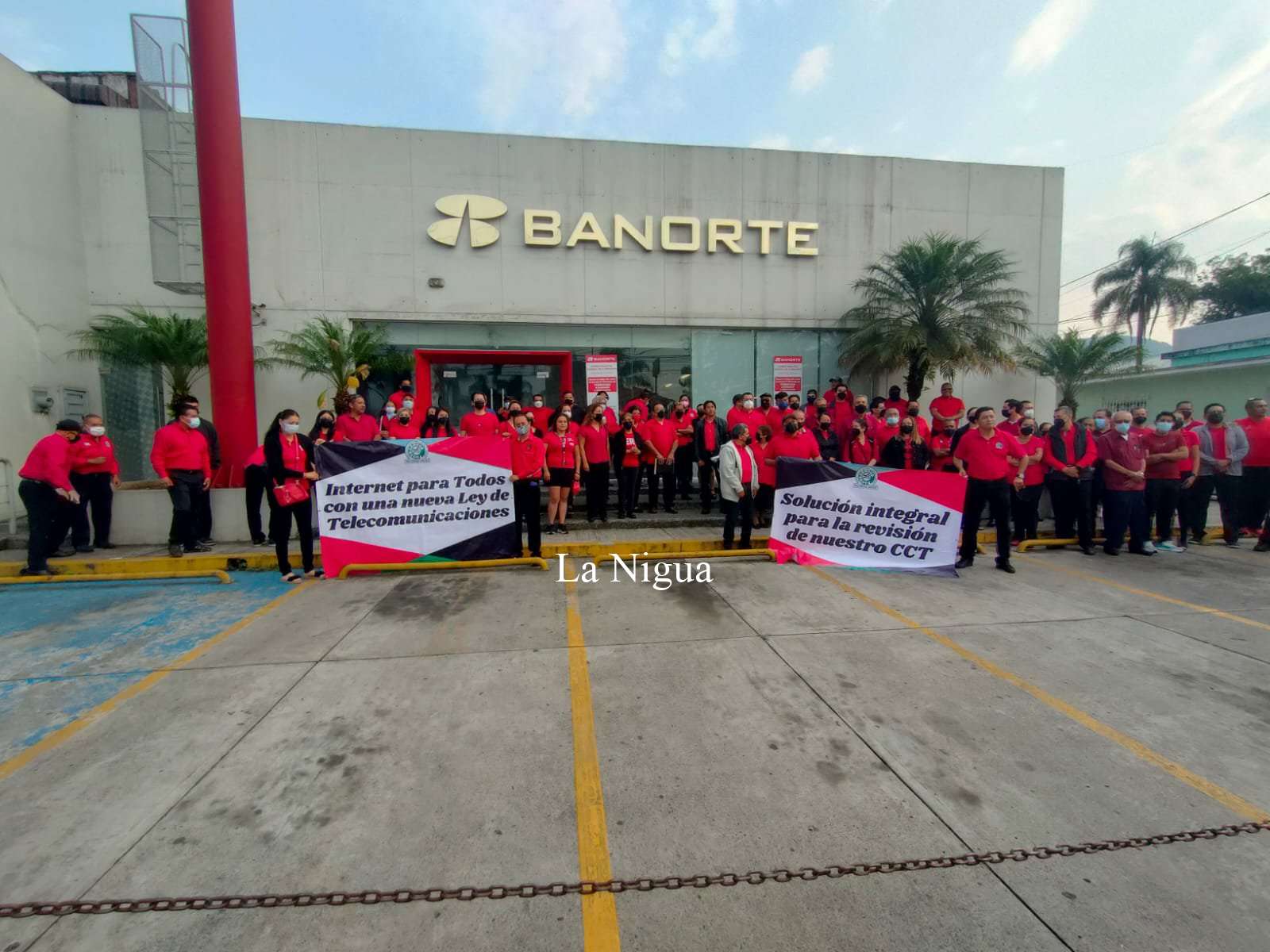 Conmemoran telefonistas con mitin día del trabajo. 2 img 20220502 wa00043072537062525519317