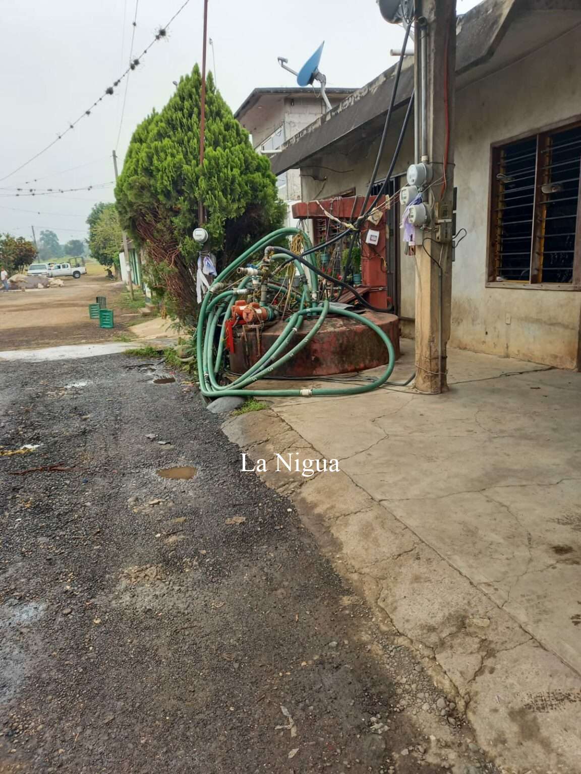 Conflictos por pozo que regala agua