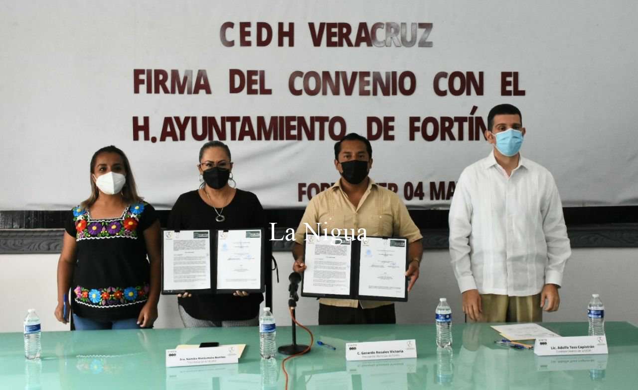 Firma convenio H. Ayuntamiento de Fortín con Comisión de Derechos Humanos 3 img 20220504 wa00652127581710048642397