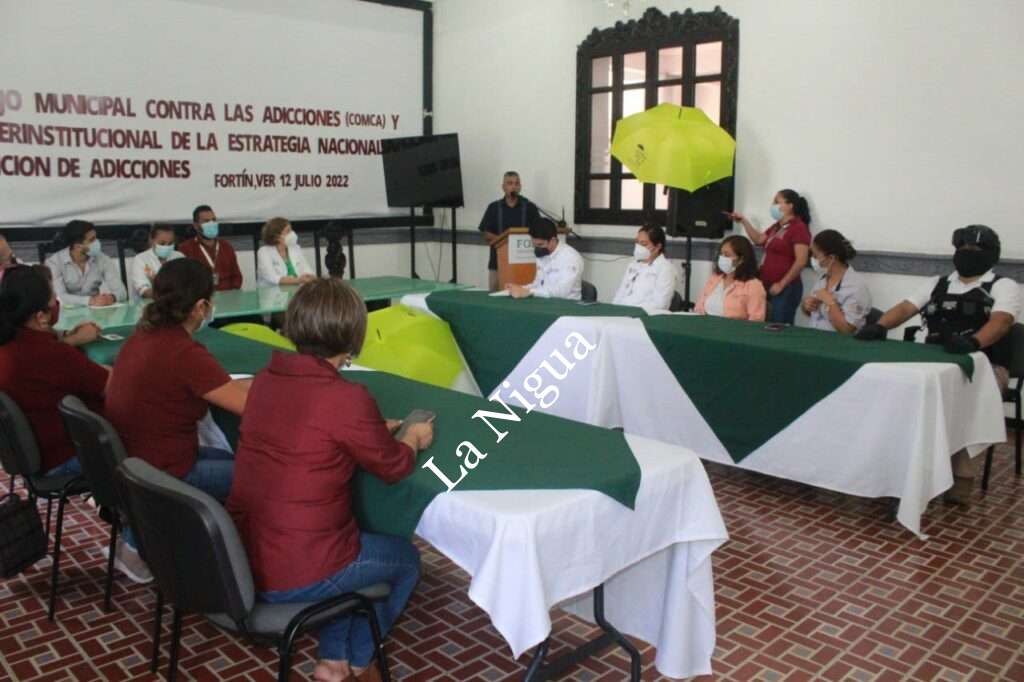 Instalan Consejo Contra las Adicciones en Fortín