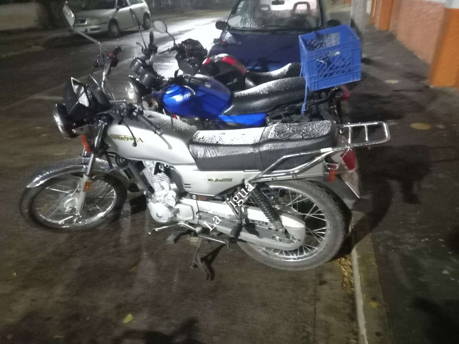 Se roban motocicleta cerca de la Cruz Roja.