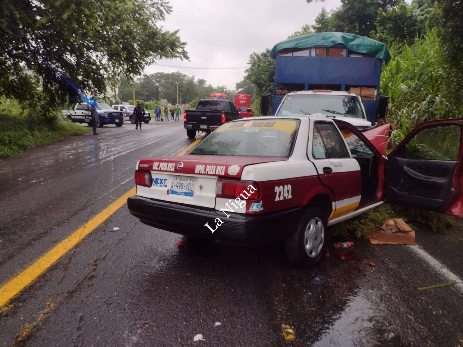 Fuerte accidente, deja varios lesionados en Papantla