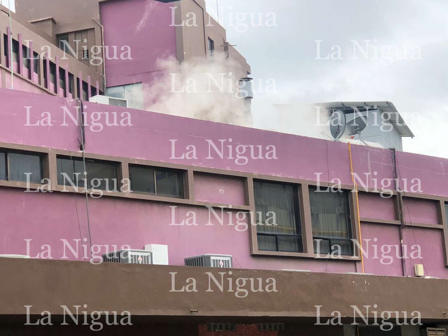 Fuga de gas en Hotel Poza Rica