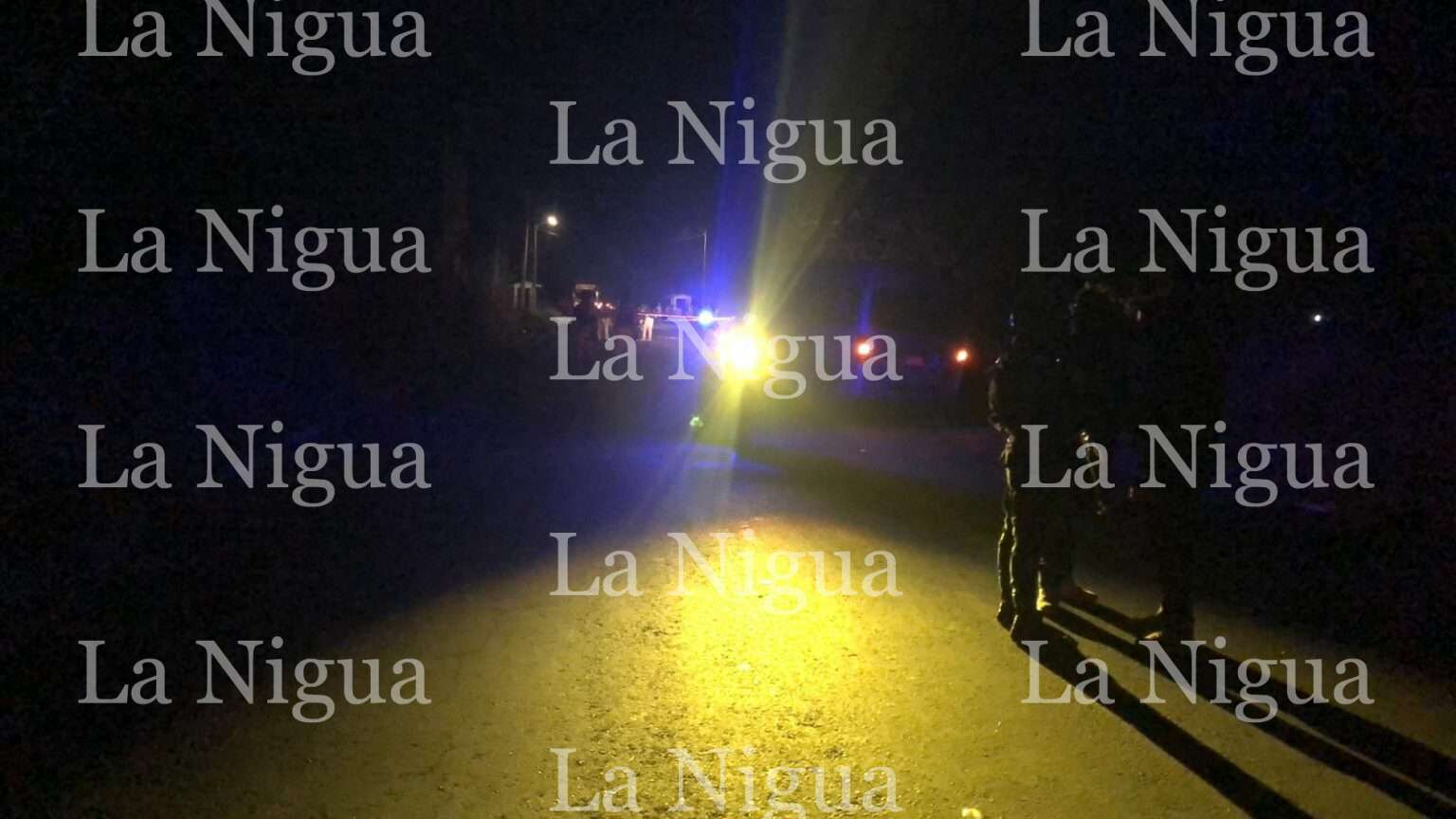 Accidente en moto deja un muerto y un lesionado