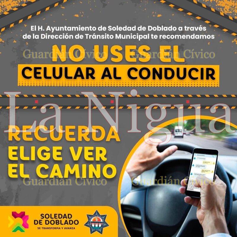 No use el celular al conducir. 1 img 20230622 wa00096351316072884375924