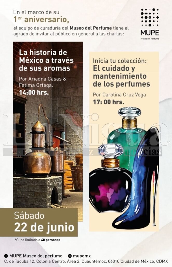 El Museo del Perfume (MUPE) celebra su primer aniversario con una semana de eventos especiales 1 img 1029 1