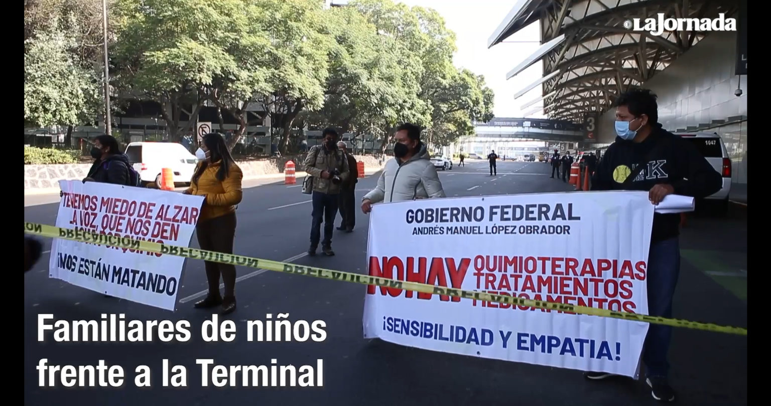 Bloqueo por el desabasto de medicinas