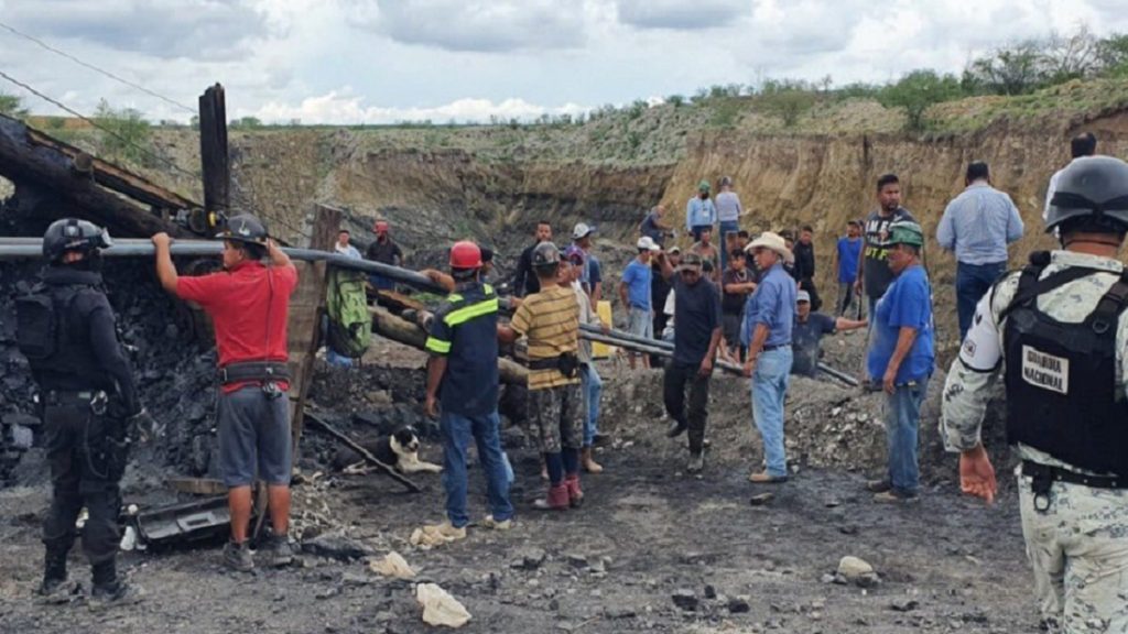 Se desploma mina en Coahuila; reportan 7 personas atrapadas