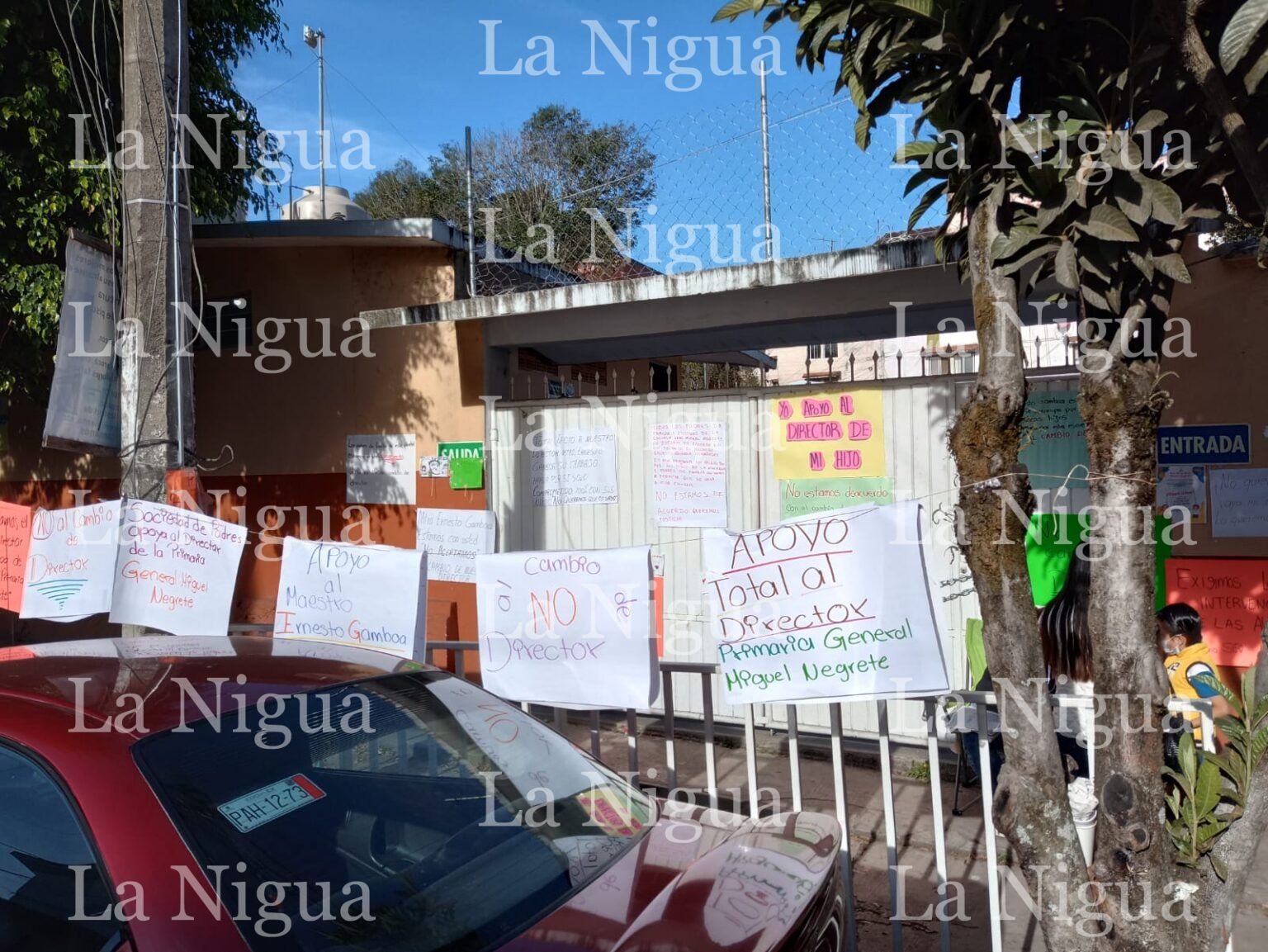 Segundo día de escuela tomada