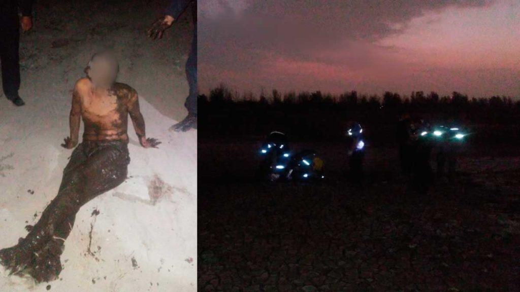 ¡Vaya historia! Estuvo atrapado 3 días en un pantano y así lo rescatan en Neza