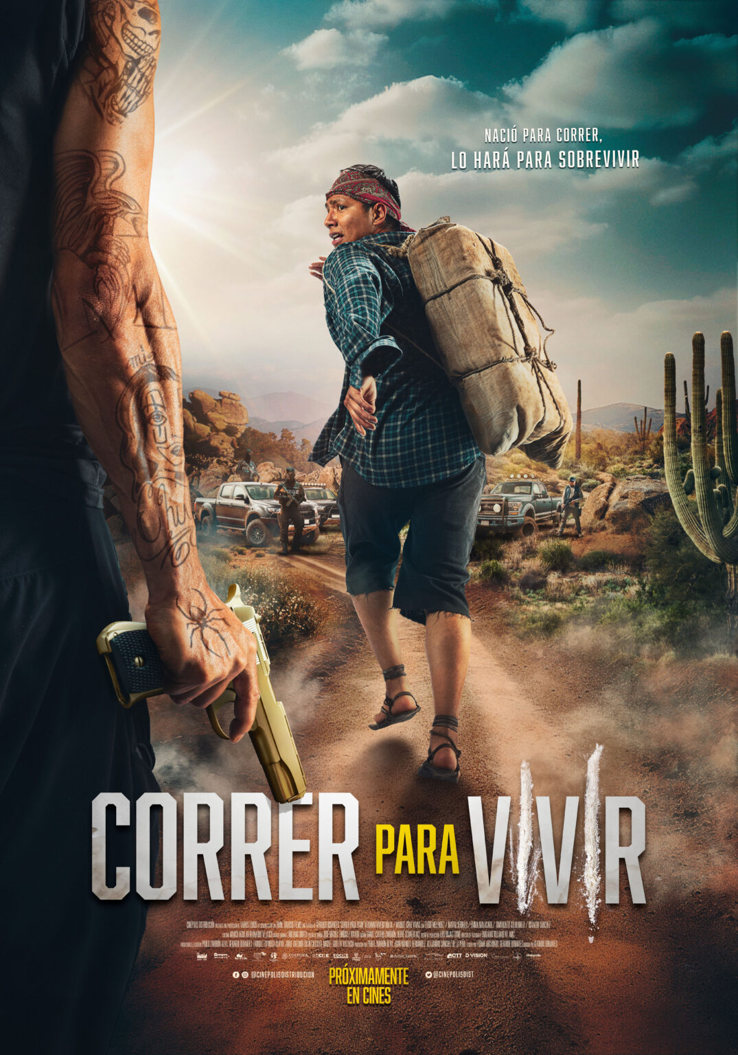 “CORRER PARA VIVIR” DE GERARDO DORANTES ESTRENO EN CINES 25 ABRIL