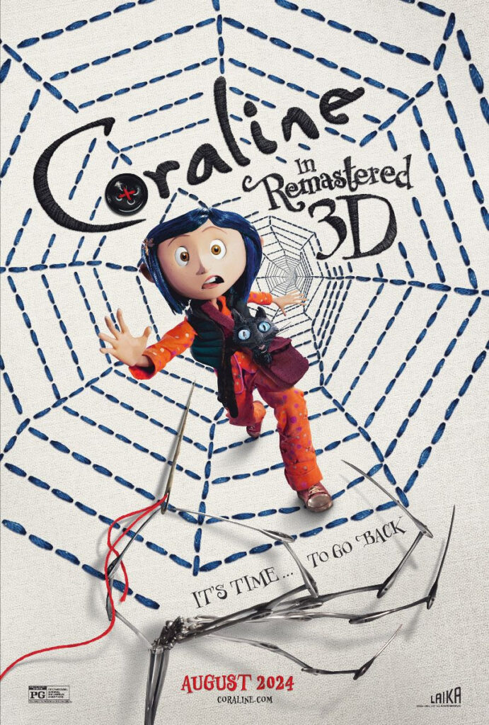 LAIKA TRAE A CINES UNA NUEVA VERSIÓN 3D REMASTERIZADA DE “CORALINE” POR CELEBRACIÓN DE SU 15° ANIVERSARIO CORTESÍA DE FATHOM Y TRAFALGAR RELEASING
